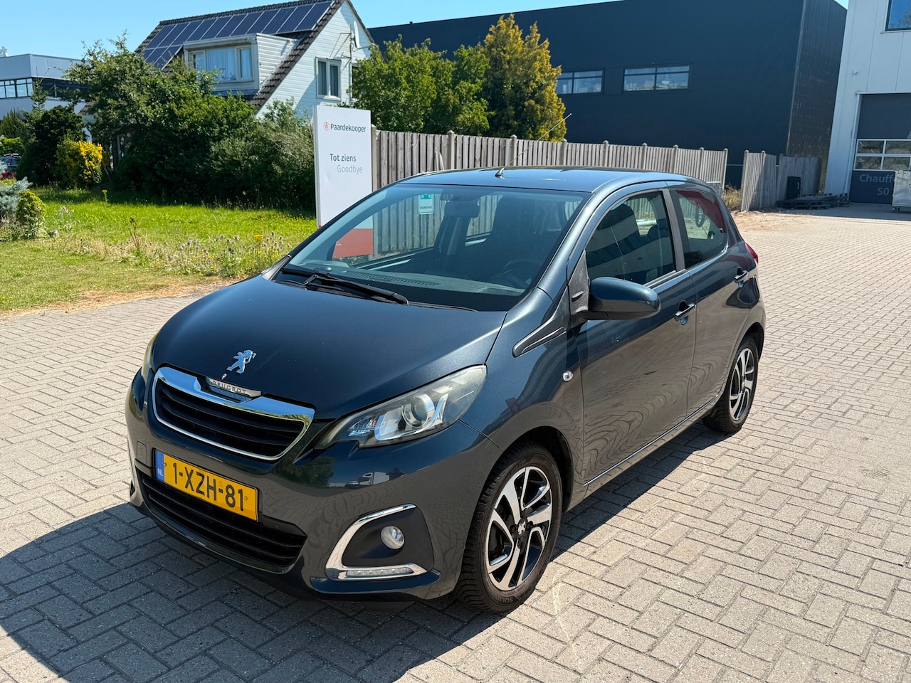 Peugeot 108 - 1.0 VTi Allure 107.000 NAP AUTOMAAT INRUIL KOOPJE VAST PRIJS GRIJS 2014 - AutoWereld.nl
