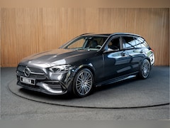 Mercedes-Benz C-klasse Estate - 180 AMG Line Leer Camera Navi LED Nightpack PTS Ambient Elekt. achterklep Elektr. trekhaak