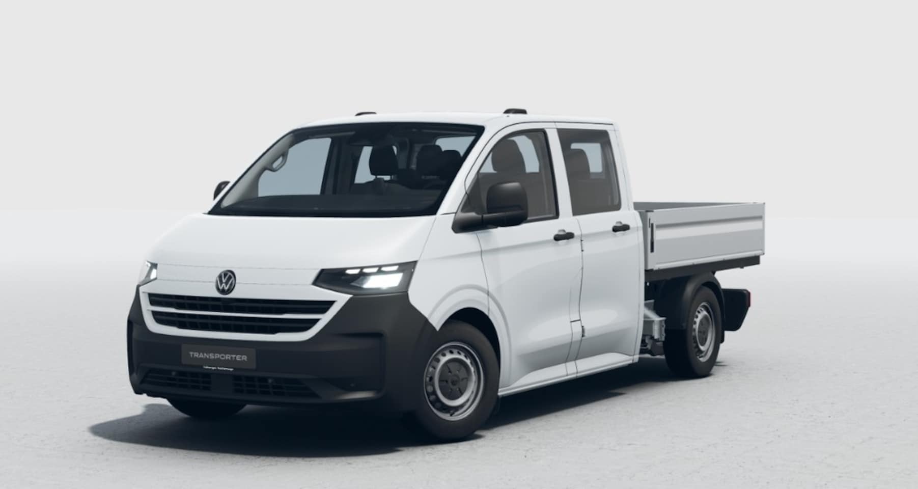 Volkswagen e-Transporter - Pick-up Dubbele Cabine L2 136pk 71kWh - AutoWereld.nl