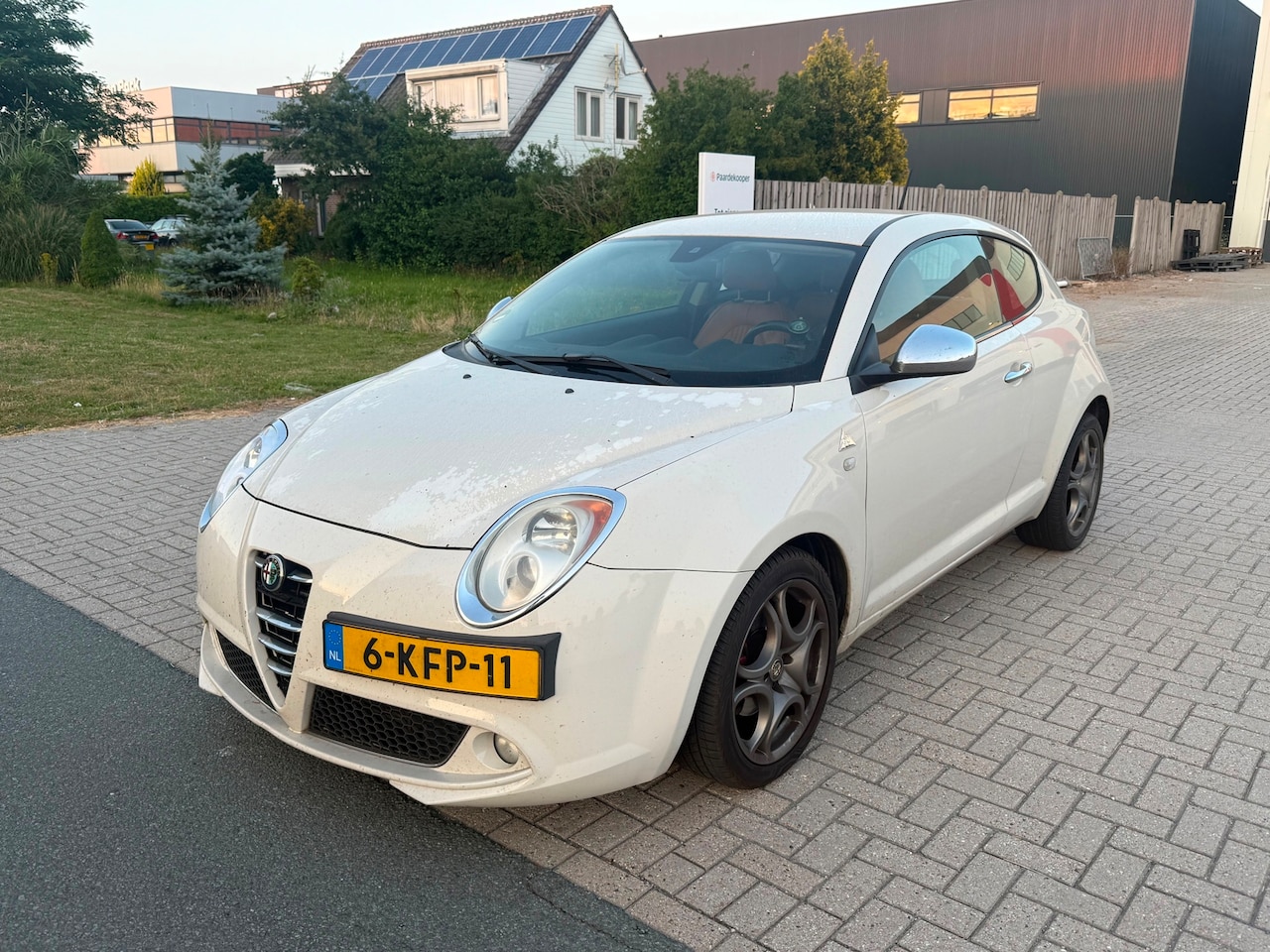 Alfa Romeo MiTo - 1.3 JTDm ECO Distinctive CLIMA LEER WIT 2013 - AutoWereld.nl