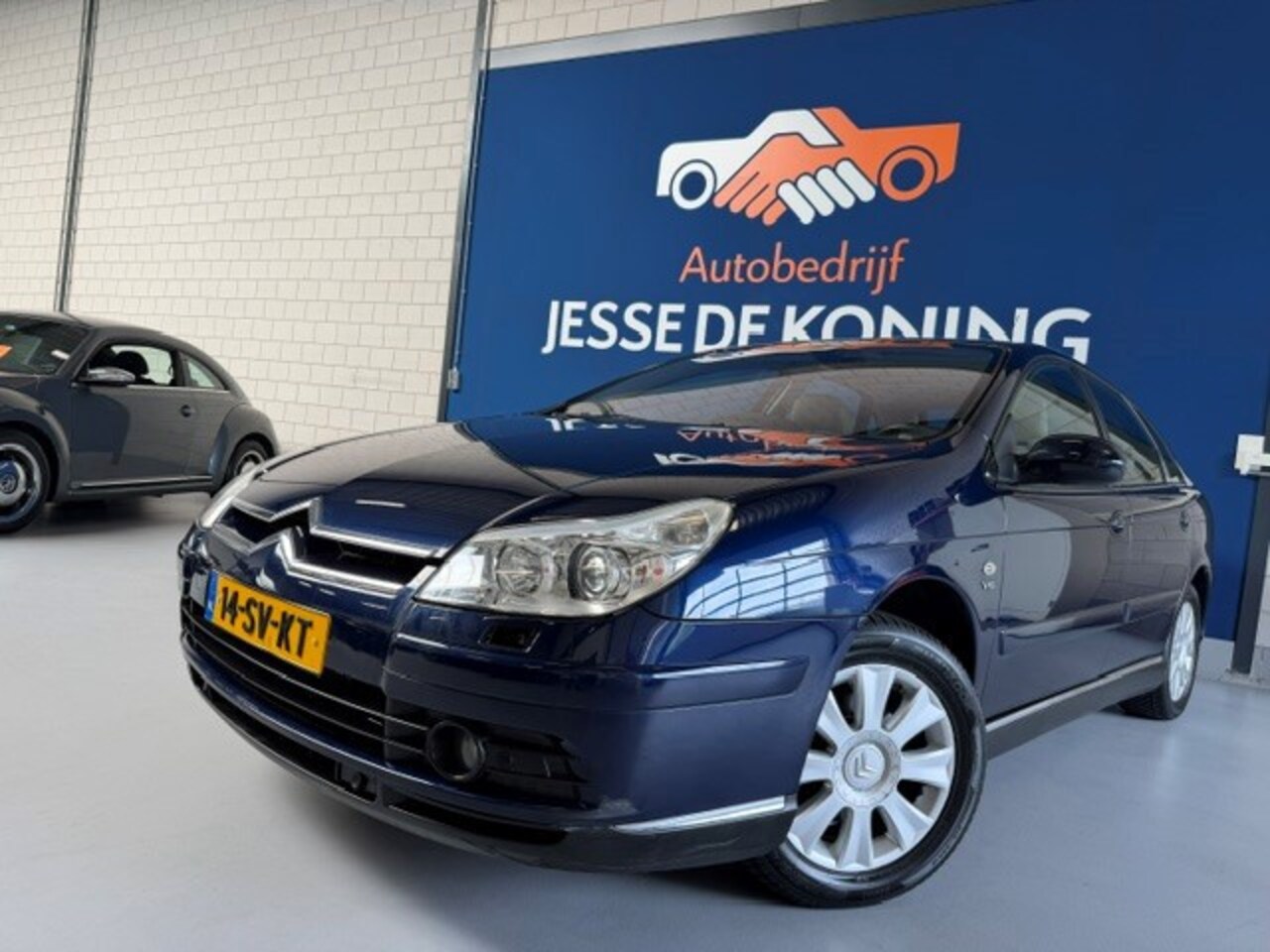 Citroën C5 - 3.0 V6 Exclusive automaat / bj.2006 / kleur: blauw / leder/climate/cruise/ sportvelgen/ AP - AutoWereld.nl