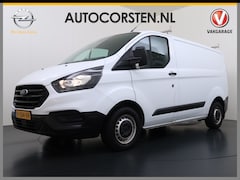 Ford Transit Custom - 280 2.0TDCI L1H1 Euro 6 Trekhaak 3-Persoons Airco Voorruitverwarming Bluetooth Schuifdeur+