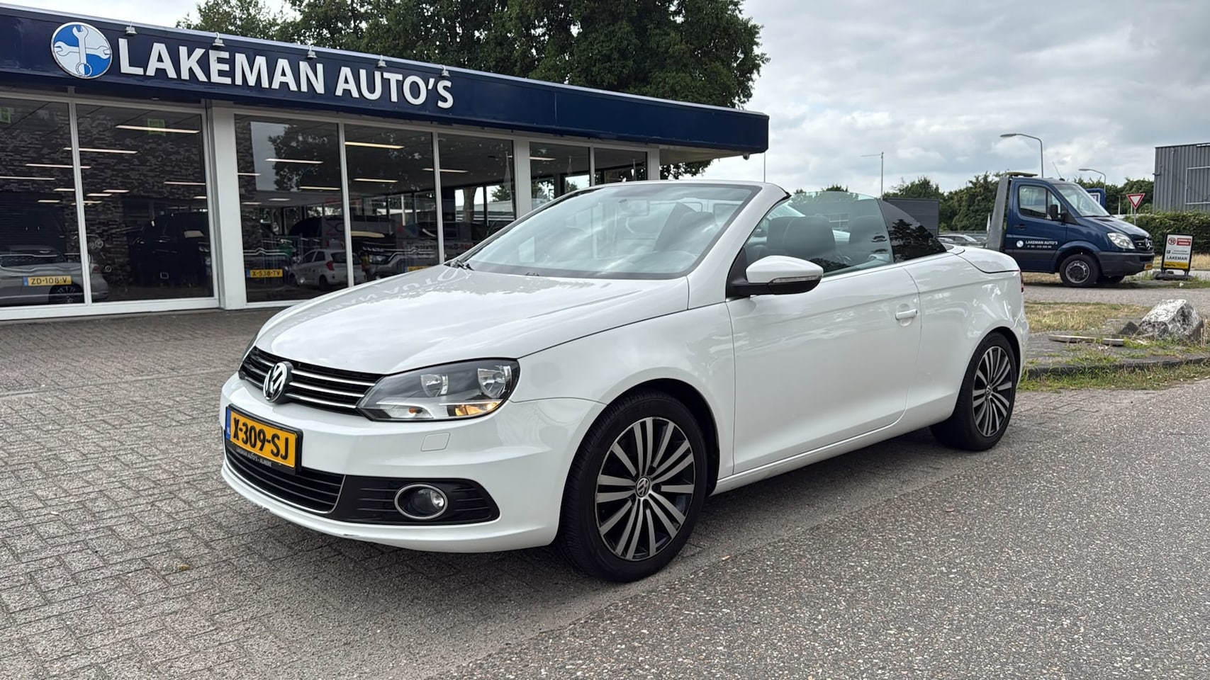 Volkswagen Eos - 1.4 TSI Cabrio Highline Panorama Whiteline Navi Sport Huurkoop Inruil APK Garantie - AutoWereld.nl