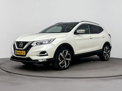Nissan Qashqai - 1.2 Tekna + | Trekhaak | Pano | 19'' LMV | 360° camera | Clima | Cruise | Navi | Radio |
