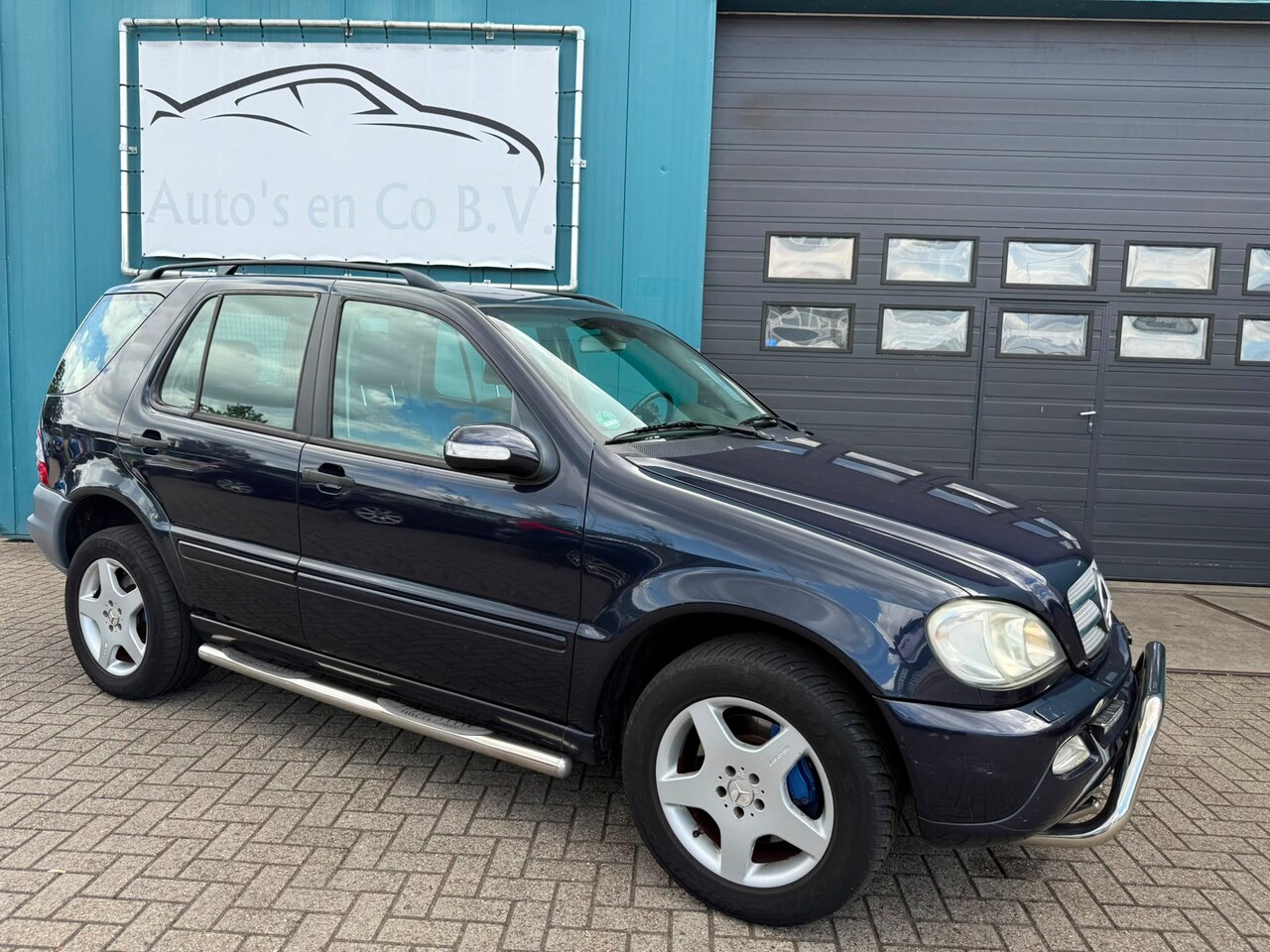 Mercedes-Benz M-klasse - 350 Automaat Leder Xenon Clima Cruise Navi 18" Bullbar+sidebars NL auto Nap - AutoWereld.nl