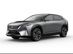 Mazda CX-6e - Takumi Plus 78 kWh / Machine Grey / Two-tone Amethyst & wit Maztex interieur / 100% Electr