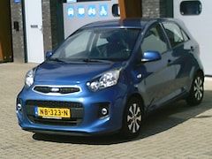 Kia Picanto - 1.0 CVVT EconomyPlusLine Airco Stuurbekr Navi/Usb/Aux LM-V