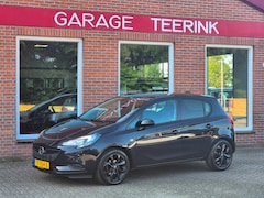 Opel Corsa - 1.4 Black Edition 90PK 5drs airco, cruise, navi, pdc, carplay, dab