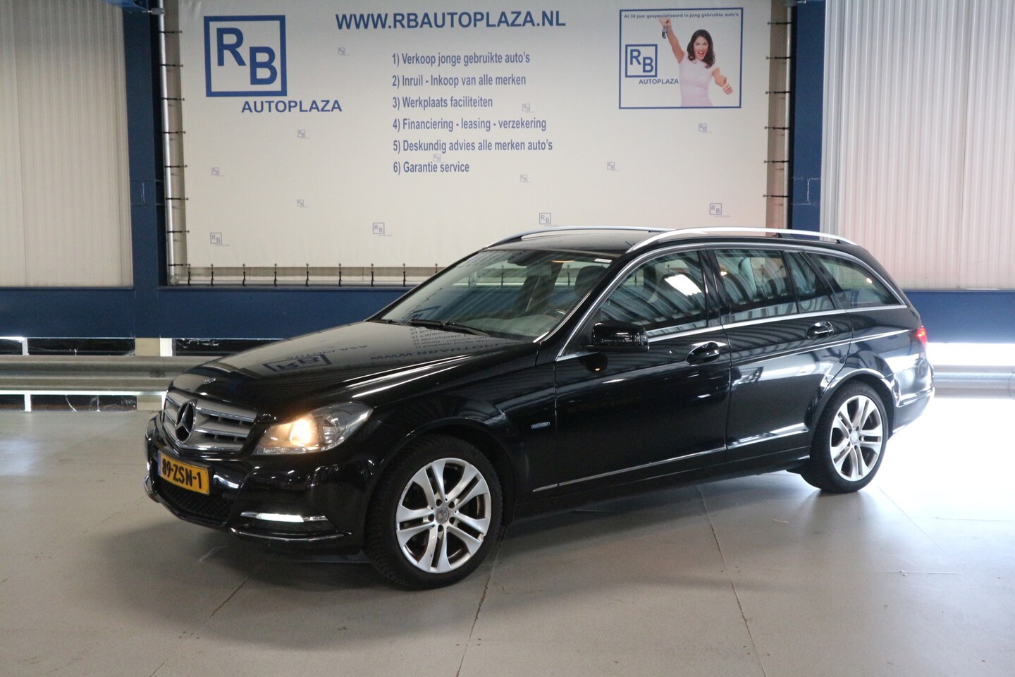 Mercedes-Benz C-klasse Estate - 180 OKT-2027 !! ! Avantgarde AUTOMAAT - AutoWereld.nl