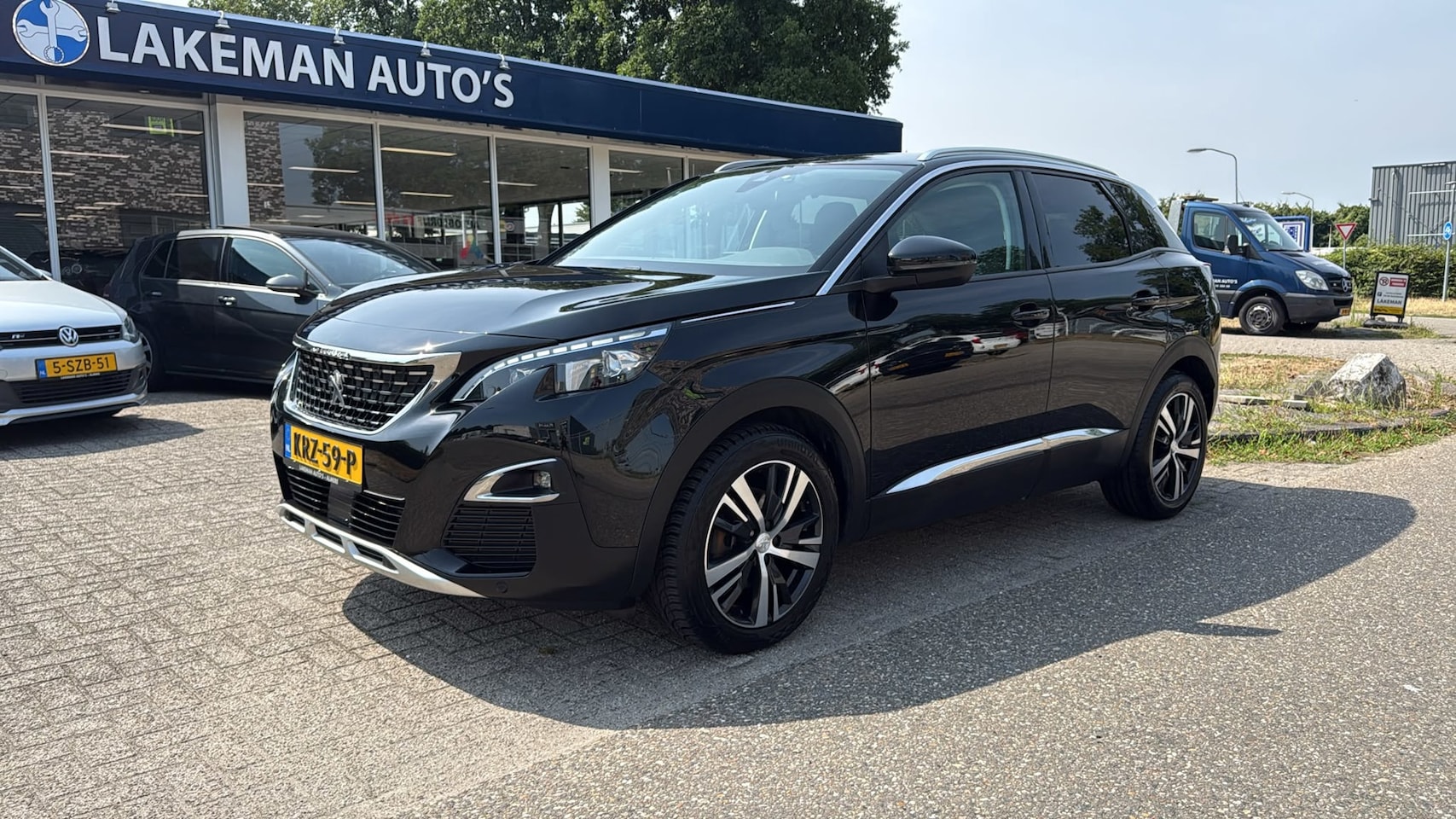 Peugeot 3008 - 1.2 Blackline Active Pack Navi Sport Xenon Huurkoop Inruil APK Garantie - AutoWereld.nl