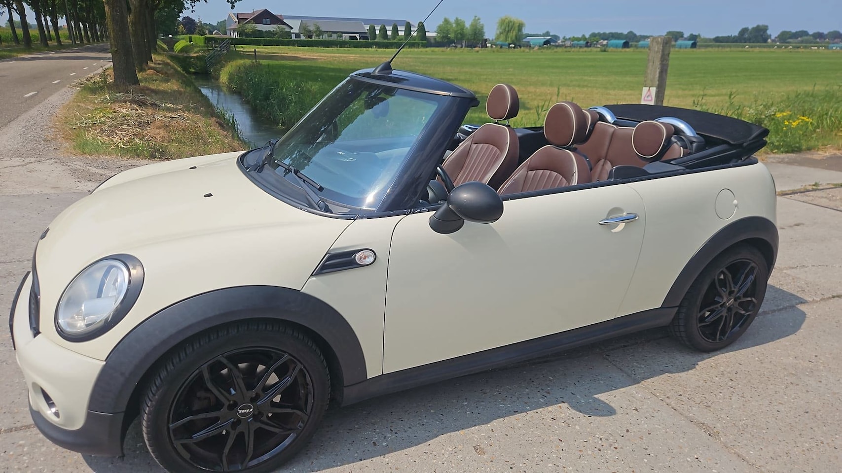 MINI Cabrio - 1.6 One Chili/ cabrio/ lederen bekleding/ climatronic - AutoWereld.nl