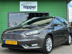 Ford Focus Wagon - 1.0 Titanium|2e Eigenaar|Navigatie|CruiseControl|Climatronic|PDC|Dealer Onderhouden|