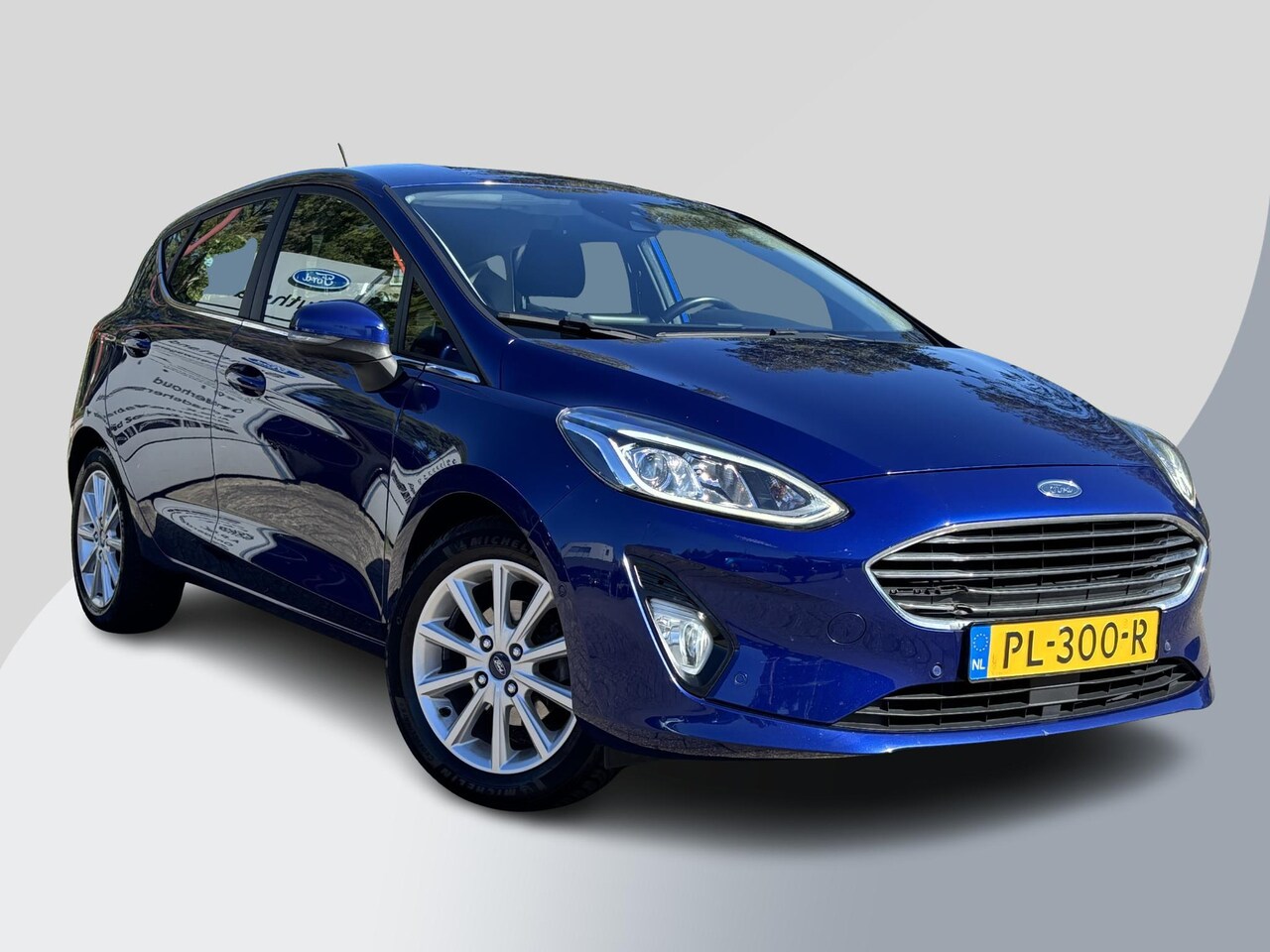 Ford Fiesta - 1.0 EcoBoost Titanium 100pk Achteruitrijcamera | Adaptieve Cruise | Navigatie | Voorruit v - AutoWereld.nl