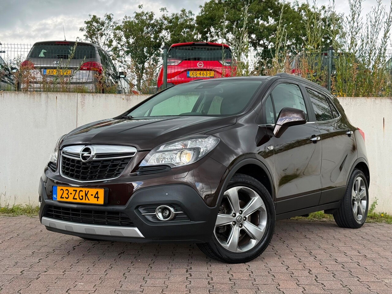 Opel Mokka - 1.4 T Cosmo 4x4/OPENDAK/LEDER/NAVI/PDC/CLIMA/STOEL EN STUR VERWARMING/LAGE KMSTAND/ - AutoWereld.nl