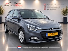 Hyundai i20 - 1.0 T-GDI Comfort, 5drs, Cam, Navi, Pdc, Cruise/Climate control, 16835km, 1e eig afk, Geen