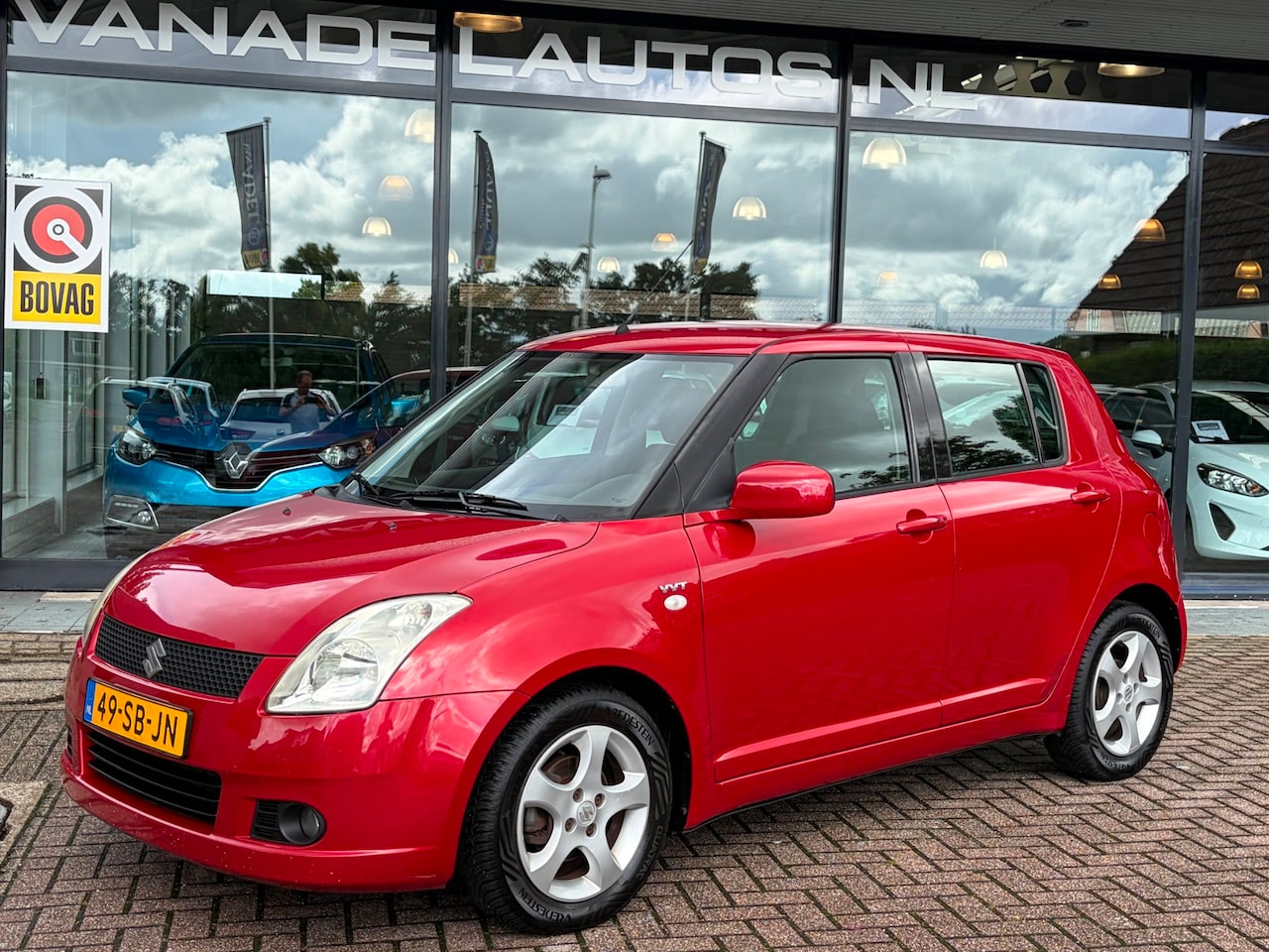Suzuki Swift - 1.5 Exclusive 5Drs Airco Elek. Pakket LM-Velgen NL-Auto NAP Dealeronderhouden! - AutoWereld.nl