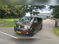 Volkswagen Transporter - 2.0 TDI L2H1 DC 166.000 NAP AUTOMAAT KANON DUBBELE CABINE BRUIN 2012