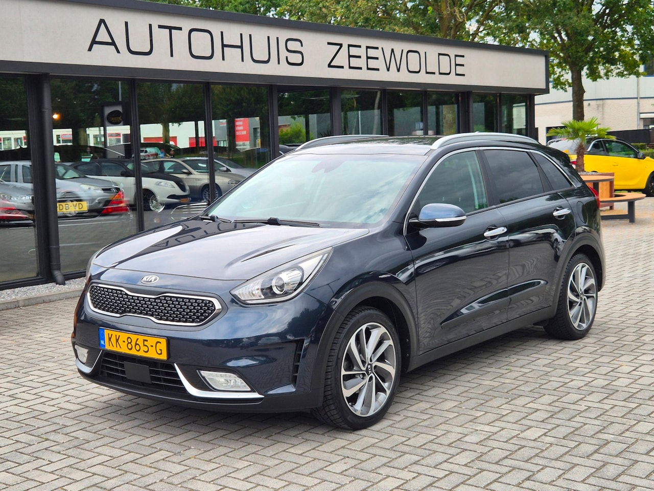 Kia Niro - 1.6 GDi Hybrid SportsLine Stoel Koeling/Verwarming I Leder I Nap - AutoWereld.nl