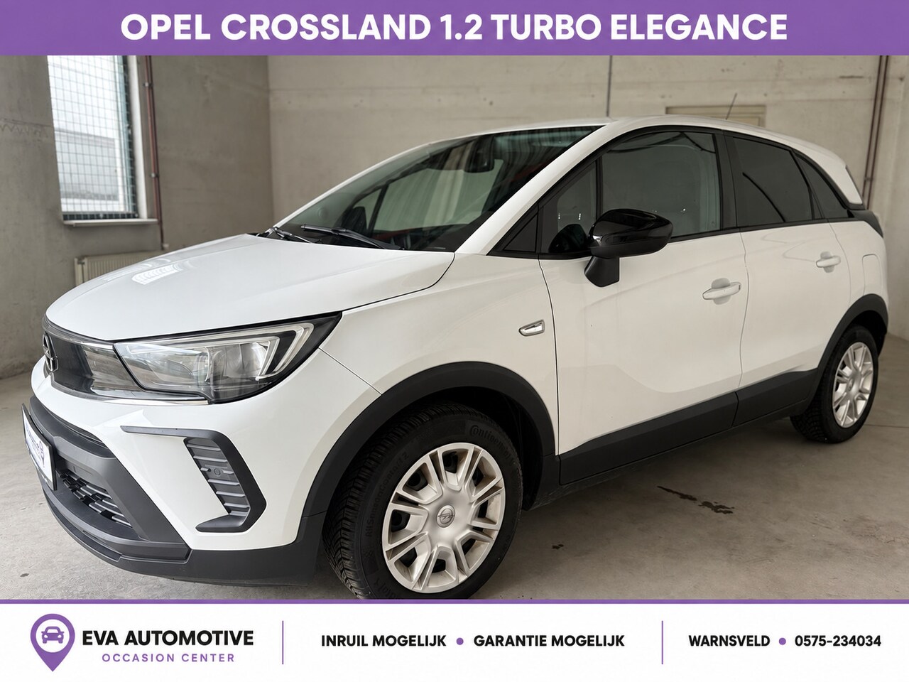 Opel Crossland - 1.2 Turbo Elegance ZEER NETJES | GARANTIE | 2021 - AutoWereld.nl