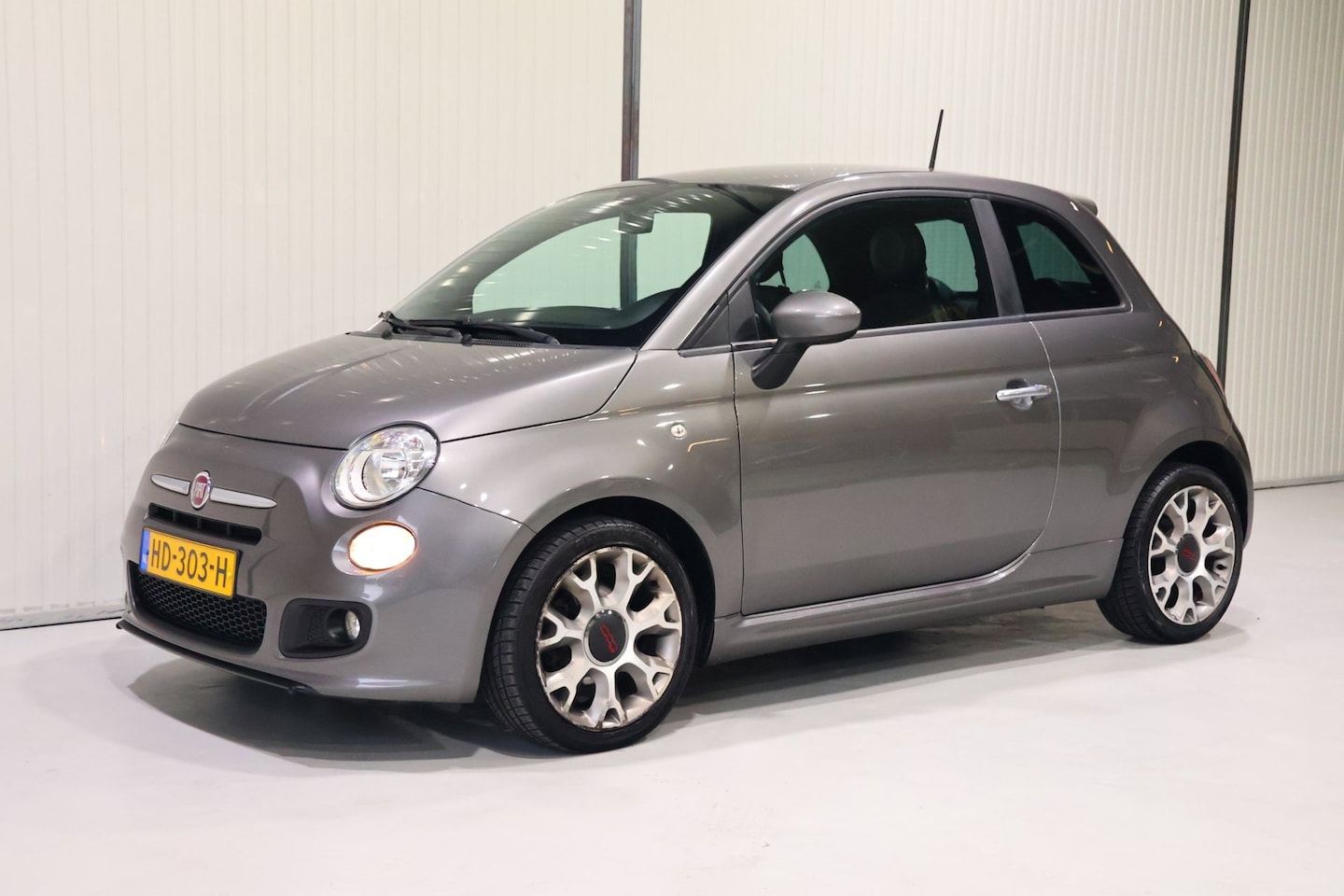 Fiat 500 - 0.9 TwinAir Turbo 500S NETTE STAAT - LM VELGEN - LEER - NWE APK! - AutoWereld.nl