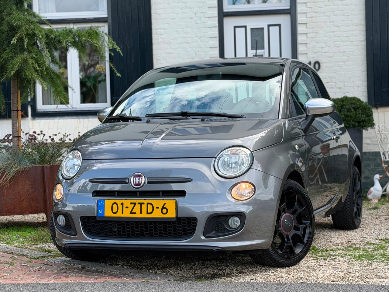 Fiat 500 - 0.9 TwinAir Street|Airco|Leder|Nette auto! - AutoWereld.nl