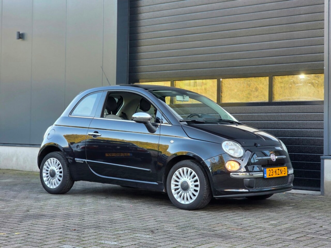 Fiat 500 - 1.2 Lounge 1.2 Lounge, Panoramadak, Automaat, Airco - AutoWereld.nl