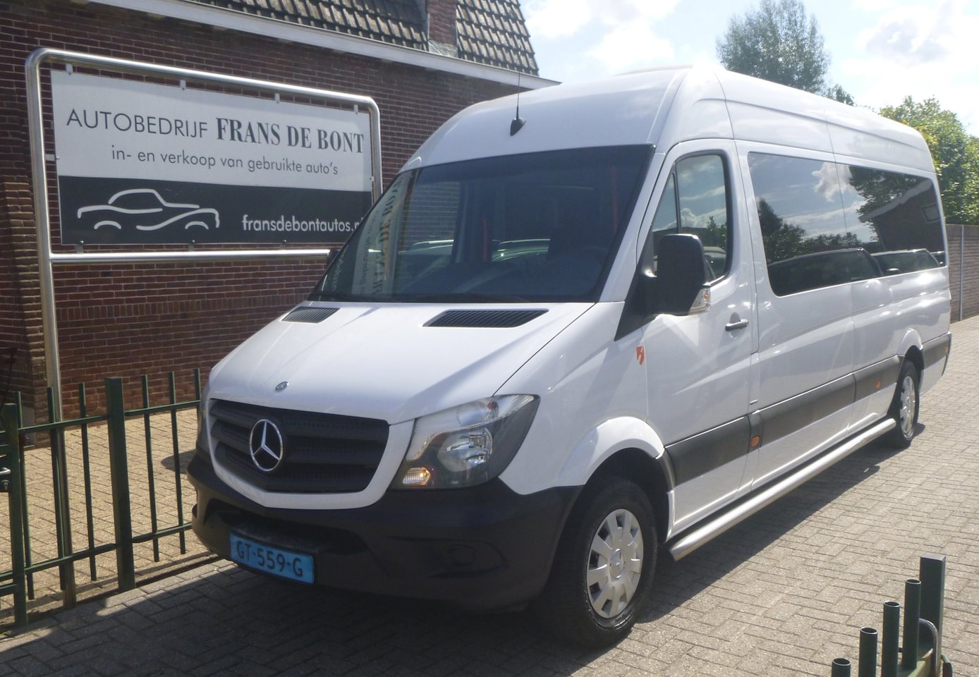 Mercedes-Benz Sprinter - 313 2.2 BlueTEC 432 HD DAK AIRCO 9 PERSOONS ROLSTOEL € 9750 EX BTW - AutoWereld.nl