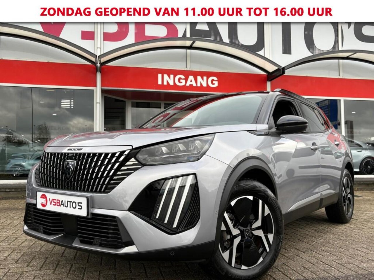 Peugeot 2008 - 1.2 HYBRID AUT. 145PK GT NL-AUTO FACELIFT NAVI CARPLAY CAMERA 1e EIGENAAR AIRCO - AutoWereld.nl