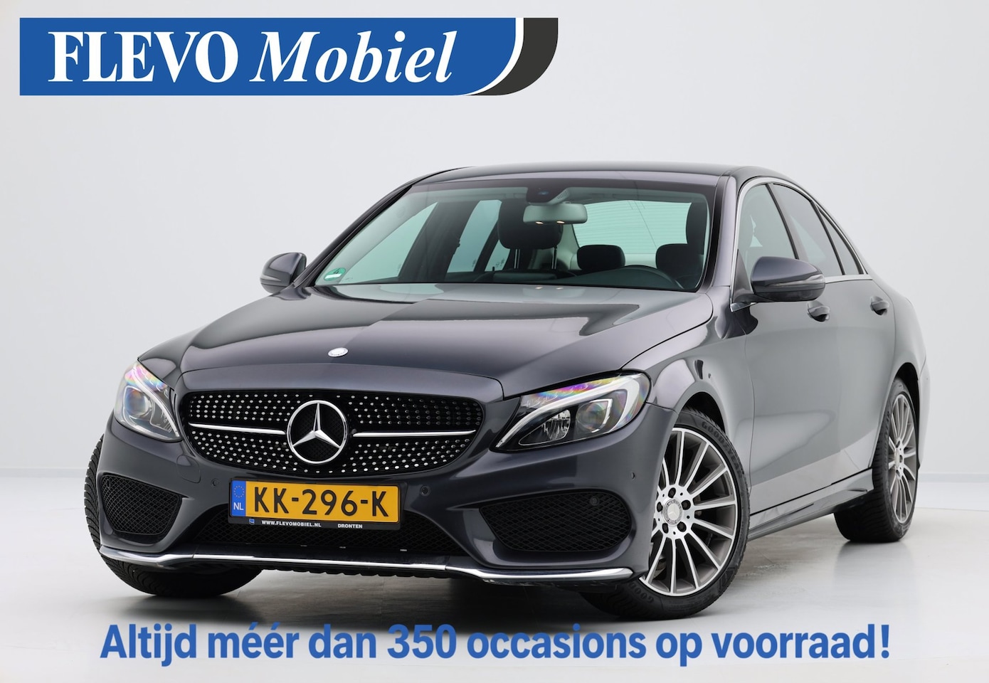 Mercedes-Benz C-klasse - 180 Lease Edition Aut. LED|Half-Leder|Clima|Navi|PDC|Stoelverwarming - AutoWereld.nl