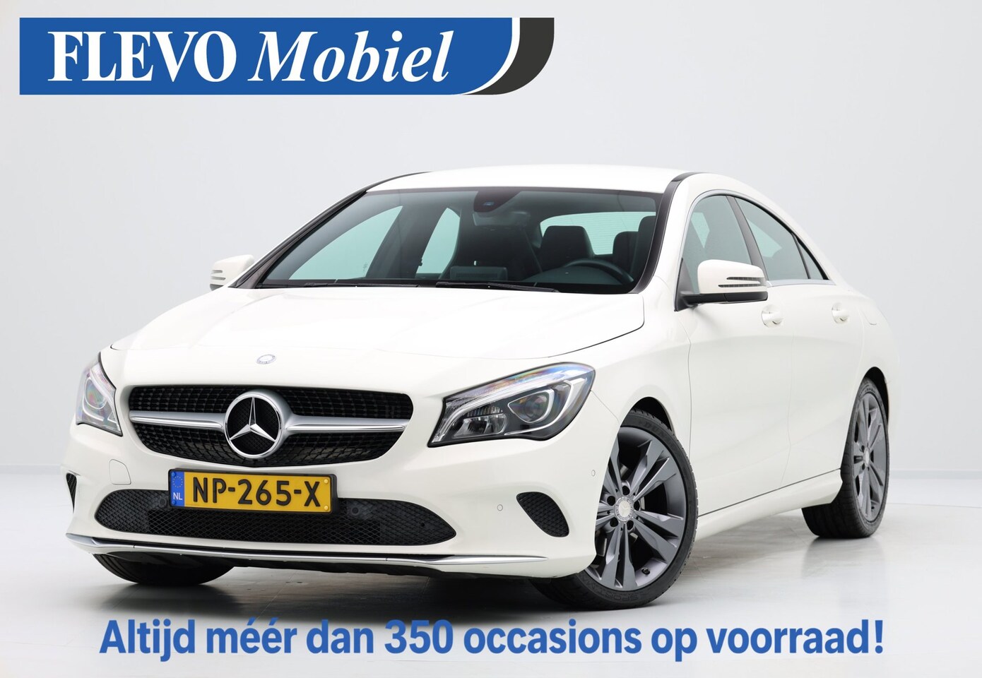 Mercedes-Benz CLA-Klasse - 180 Business Solution Aut. LED|Half-Leder|Navi|LMV|PDC|Airco - AutoWereld.nl