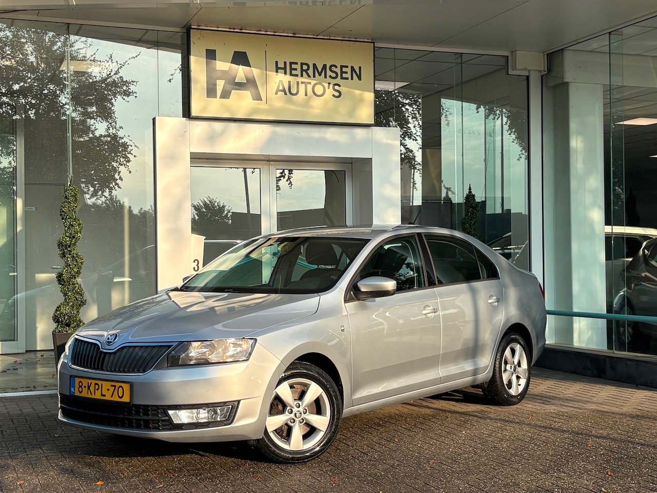 Skoda Rapid - 1.2 TSI Greentech Ambition Businessline|Airco|Cruise|NAP| - AutoWereld.nl