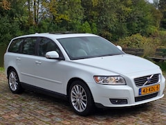 Volvo V50 - 1.6D S/S 1e eigenaar uniek km org nl auto leerbekeleding stoelverwarming airco cruis contr