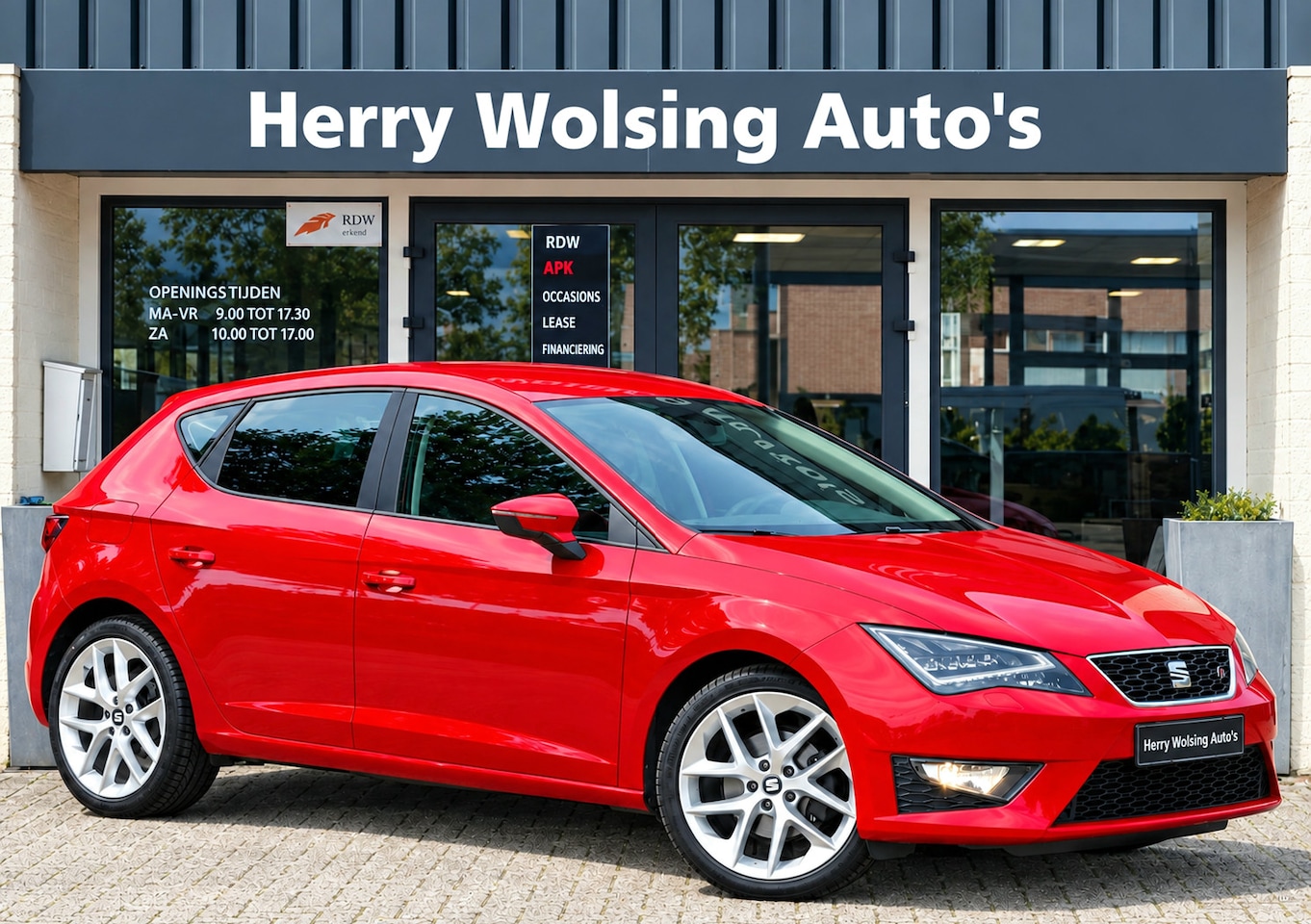SEAT Leon - 1.4 TSI FR - LINE Navi Led Clima Cruise Led 1e Eigenaar - AutoWereld.nl