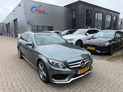 Mercedes-Benz C-klasse Estate - 400 4MATIC Prestige|Head-up|Pano|Trekhaak|Camera|AMG|4-seizoen|stoelvw|Cruise|Elektrische