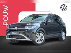Volkswagen T-Cross - 1.0 TSI 95pk Life "Goal" | Draadloos CarPlay Android Auto & opladen | Stoelverwarming