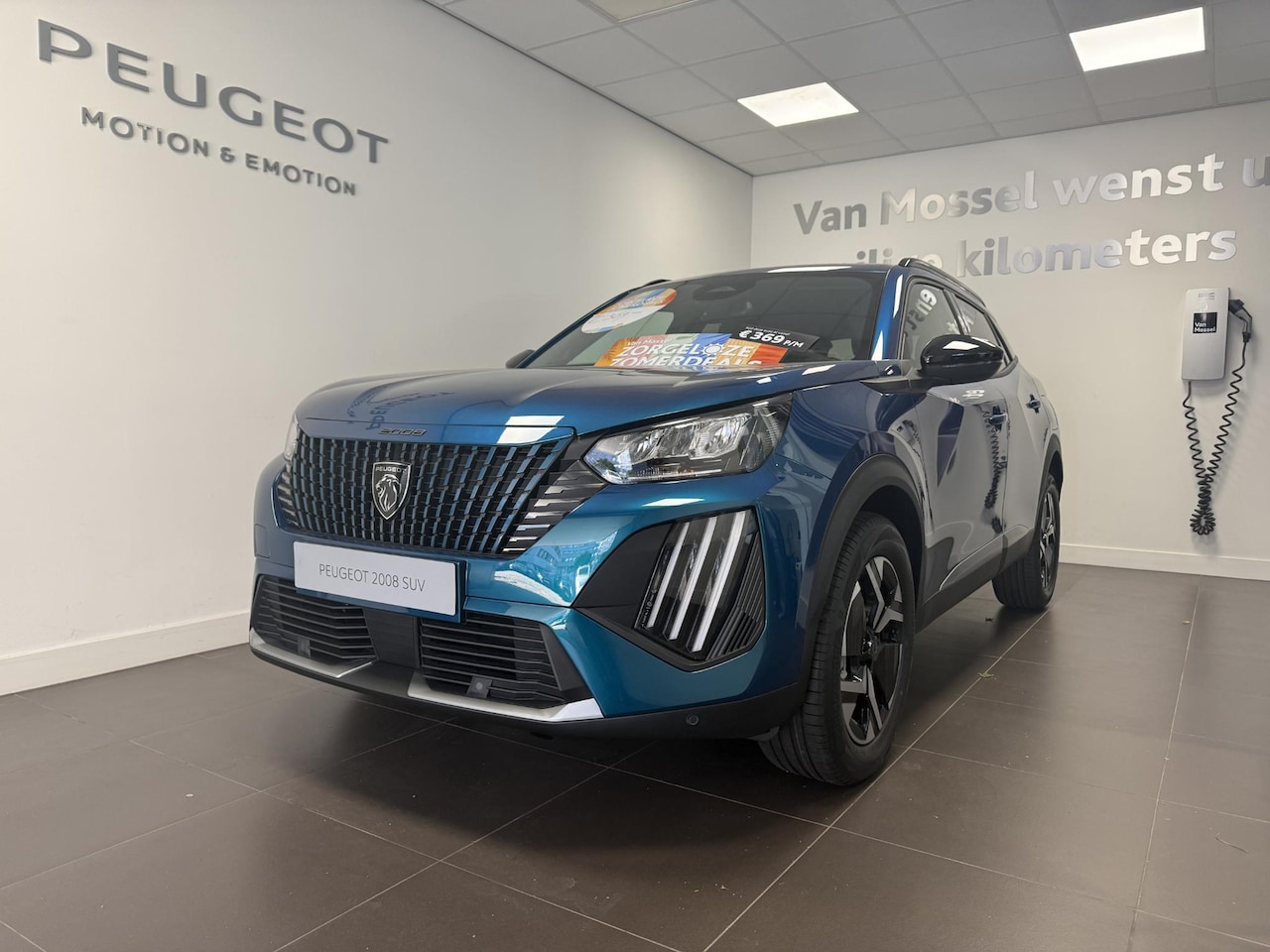 Peugeot 2008 - 1.2 Hybrid 110 Allure Automaat | Zorgeloze Zomerdeal Private Lease vanaf 369,- per maand ! - AutoWereld.nl
