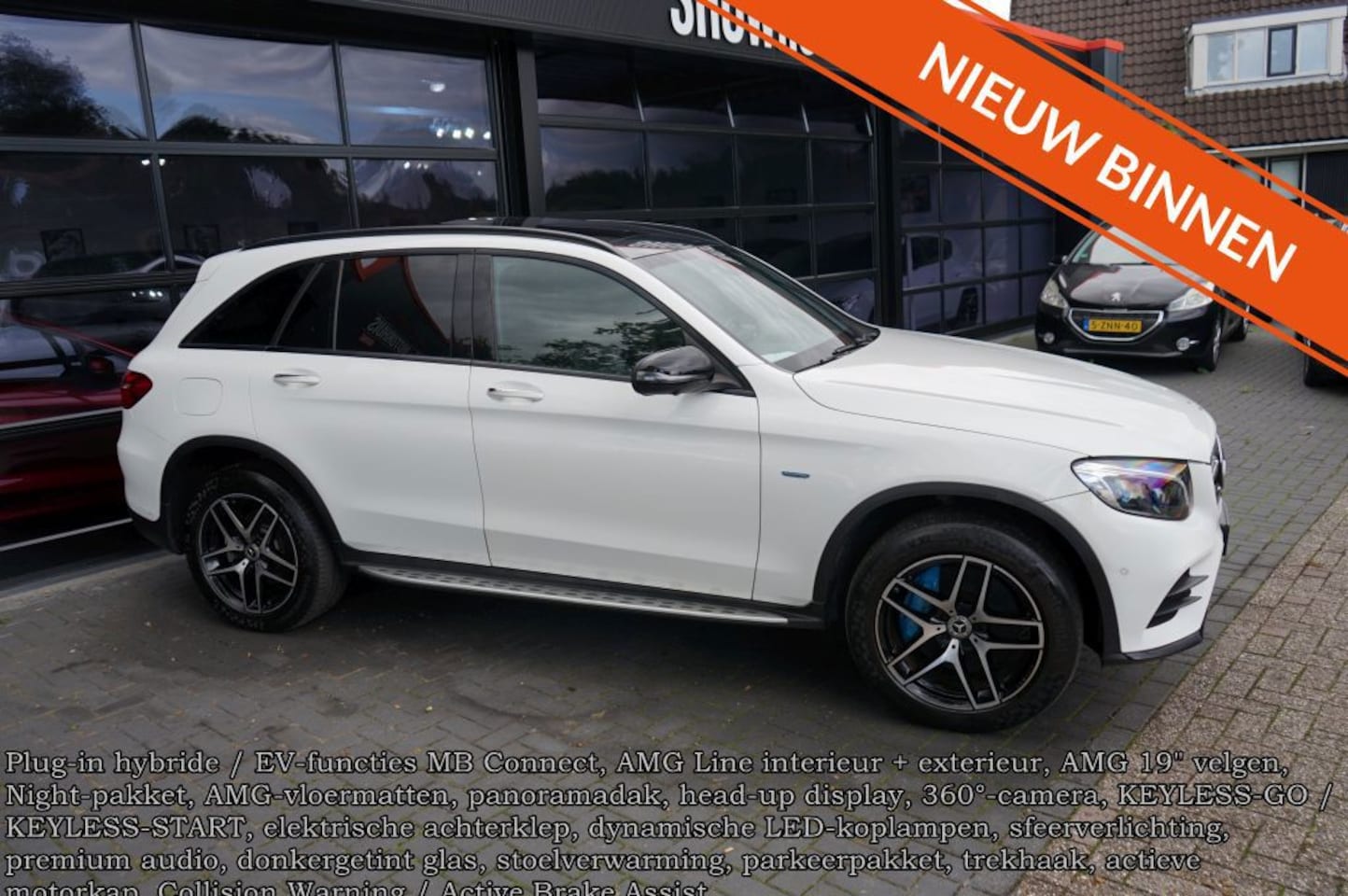 Mercedes-Benz GLC-klasse - 350e AMG Line | Panoramadak - AutoWereld.nl