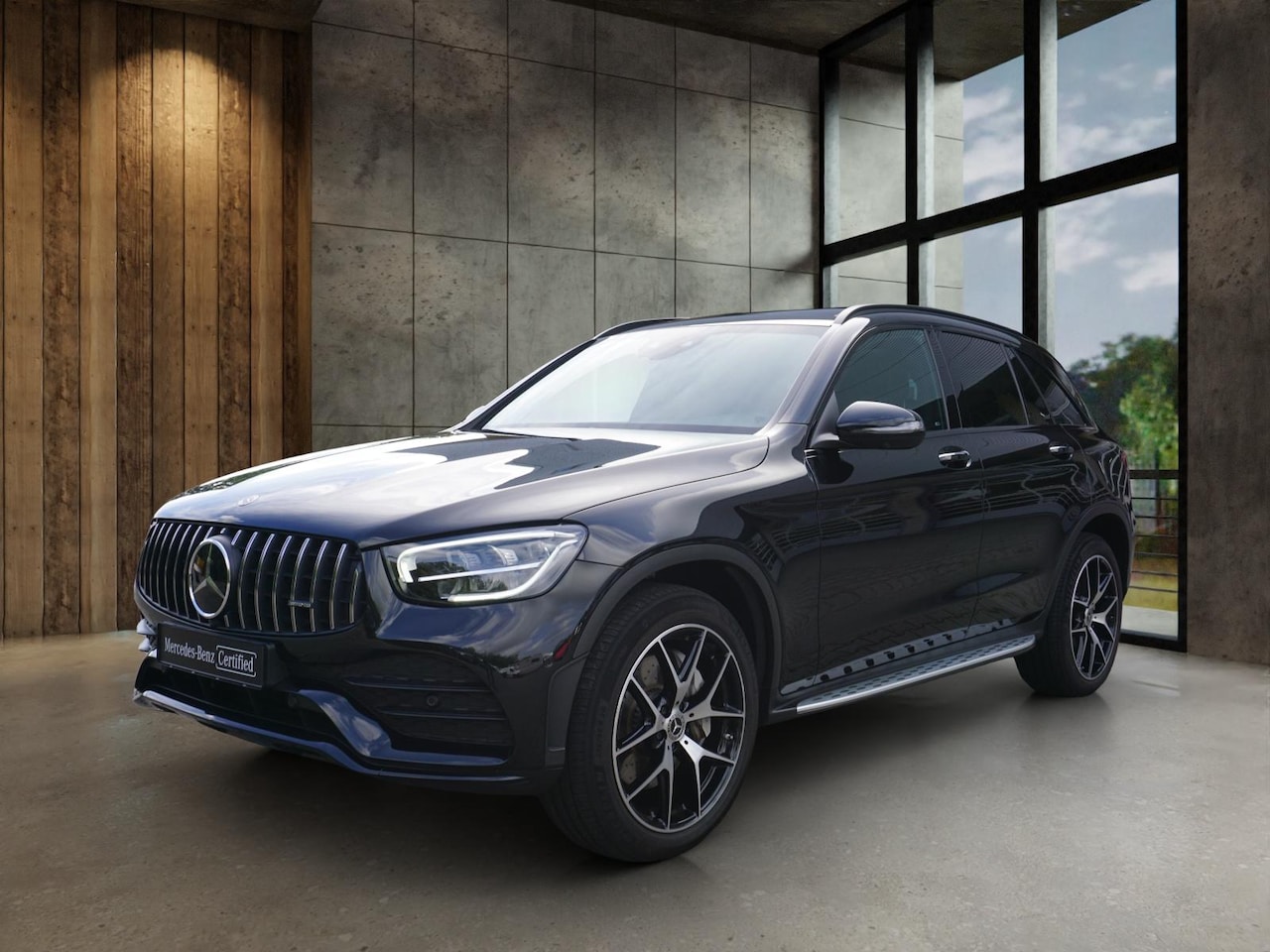 Mercedes-Benz GLC-klasse - 300e 4-Matic AMG Line Premium Plus | Rijassistentiepakket | Panoramadak | Trekhaak | Night - AutoWereld.nl