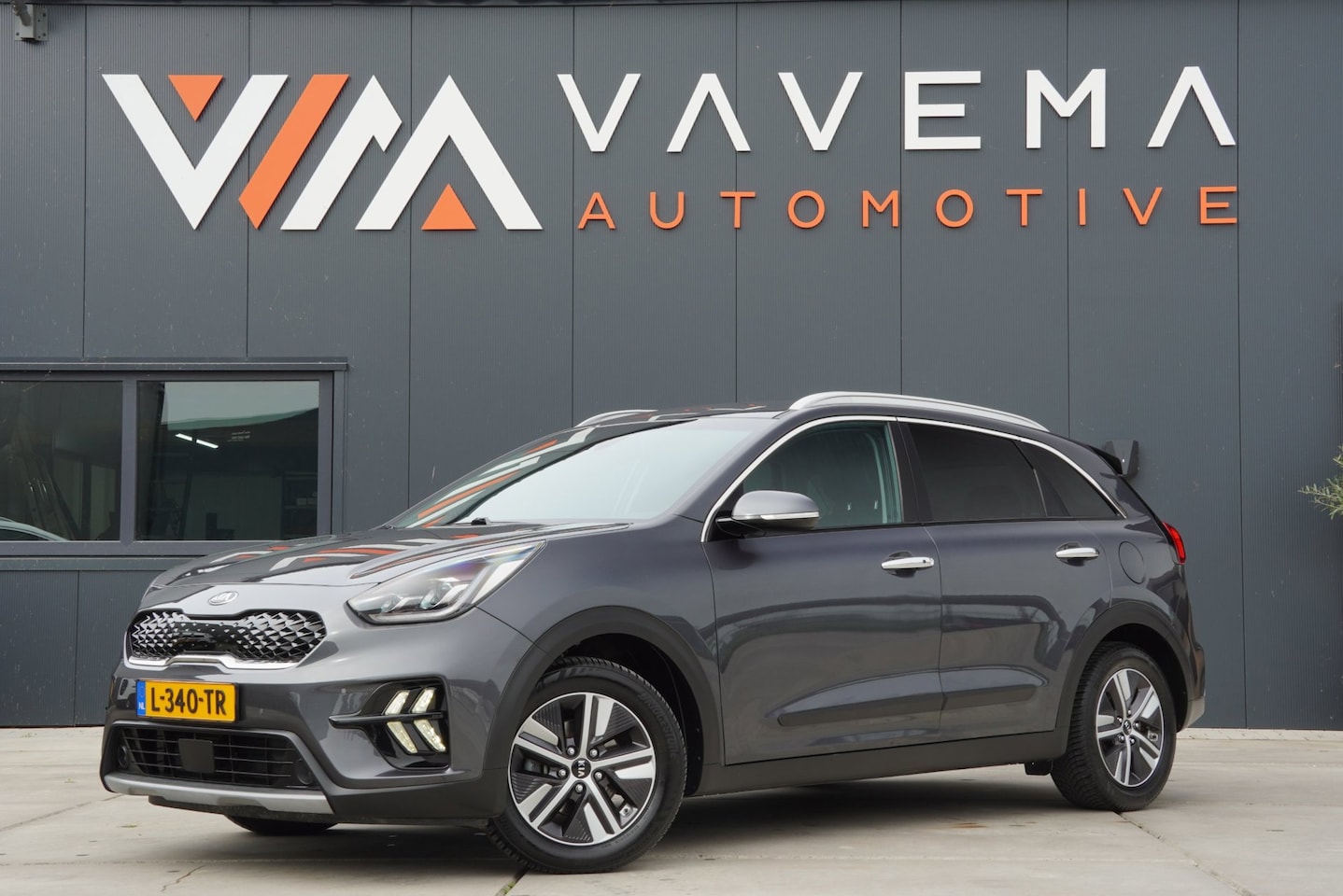 Kia Niro - 2021|1.6 GDi Hybrid|DynamicPlusLine|Automaat|Leder|Stoelverwarming|Adaptive Cruise|Navi|Ca - AutoWereld.nl