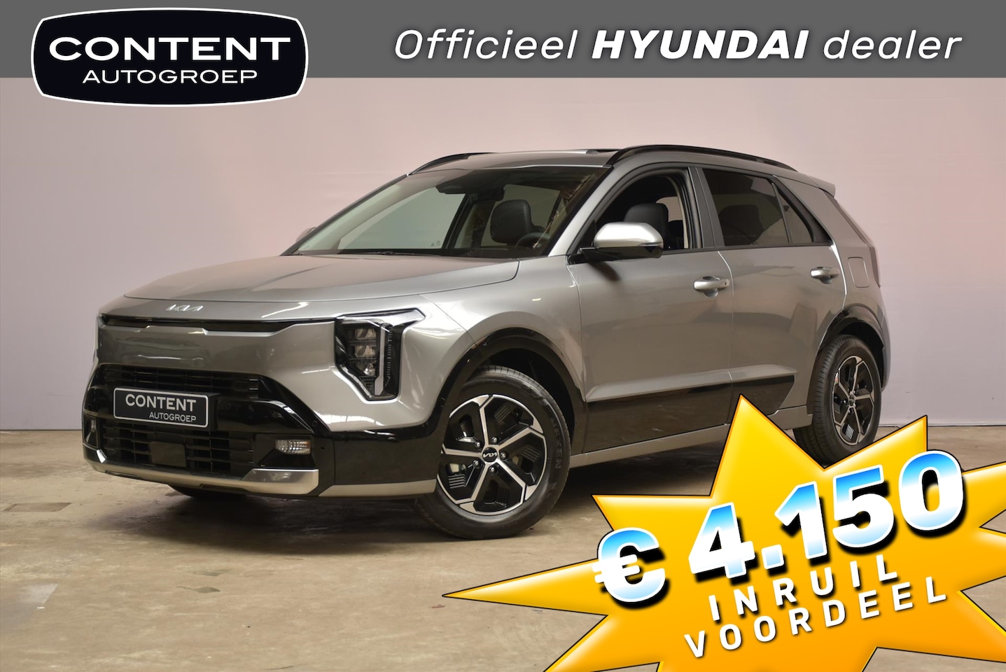 Kia Niro - 1.6 GDi Hybrid DCT6 DynamicLine, Direct leverbaar! - AutoWereld.nl