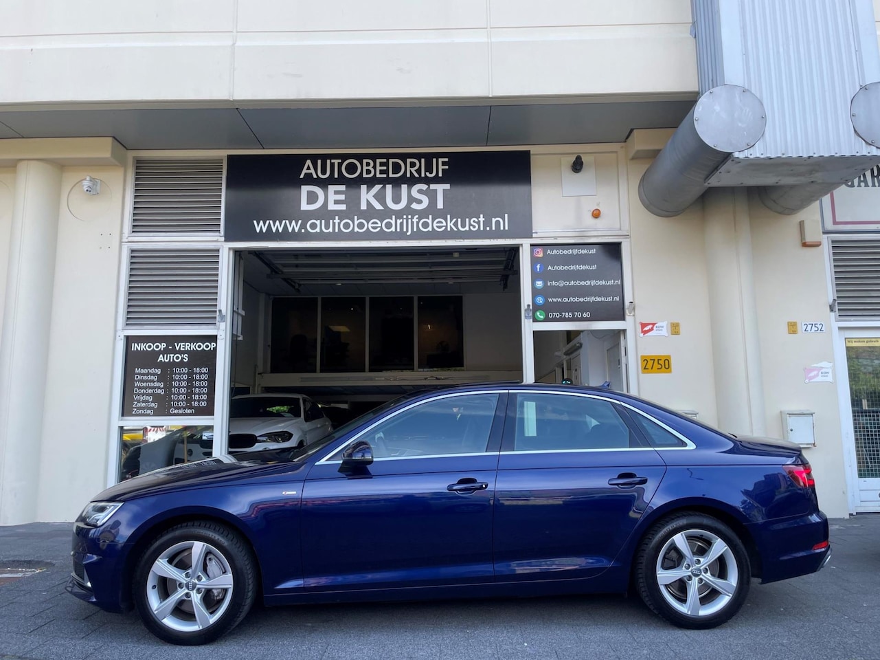 Audi A4 Limousine - 40 TDI 190pk S-Line AUT 2019 Leder Schuifdak - AutoWereld.nl