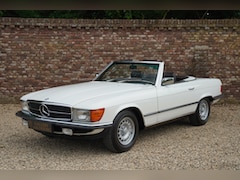 Mercedes-Benz SL-klasse Cabrio - 280 R107 Nice and original condition, Executed from factory in Classic White over a Walnut