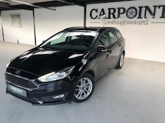 Ford Focus Wagon - 1.0 Titanium Edition 2015 125PK Navi Cruise Led Stuurverwarming Parkpilot Clima