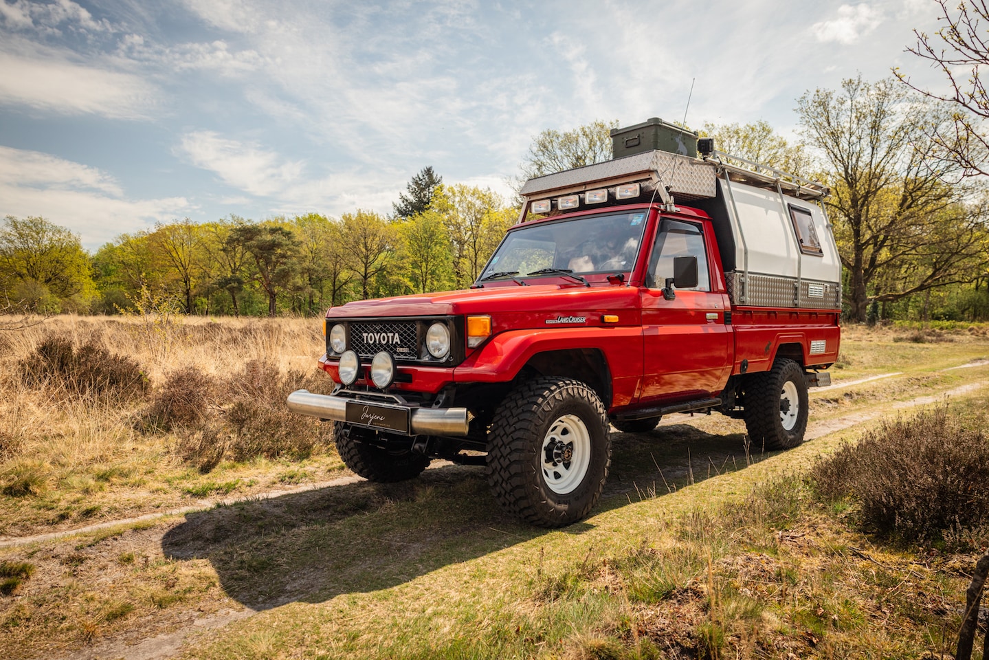 Toyota Land Cruiser - BJ75 3.4 3B Diesel 4x4 Expedition Camper - Stunning condition - AutoWereld.nl