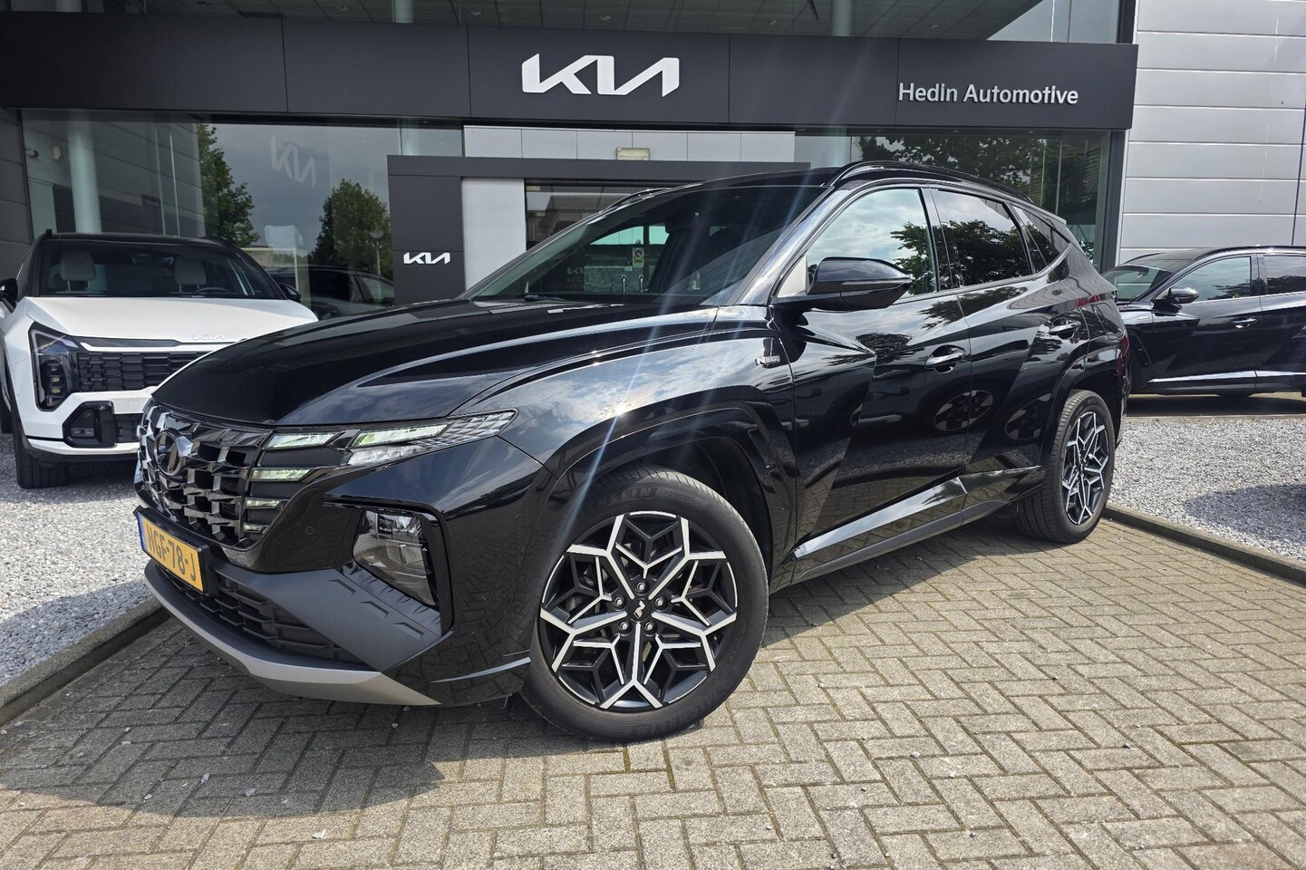 Hyundai Tucson - 1.6 T-GDI HEV N Line | Stoelverwarming | Camera | Navigatie | - AutoWereld.nl