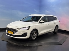 Ford Focus Wagon - 1.0 EcoBoost Hybrid Titanium Navi | Clima | Cruise | PDC | Trekhaak