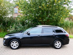Mazda 6 Sportbreak - 1.8i 120pk 1e eigenaar Clima Cruise Leder Navi Historie