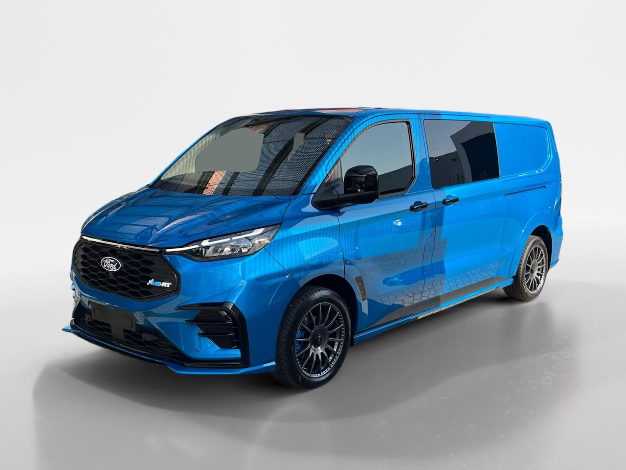 Ford Transit Custom - E-Transit 340 L2H1 Dubbele Cabine MS-RT 71 kWh 286 pk | TE BESTELLEN VOERTUIG! | MS-RT pak - AutoWereld.nl