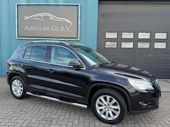 Volkswagen Tiguan - 2.0 TSI Sport&Style 4Motion Clima Cruise Navigatie 17" Lm velgen Trekhaak NL Auto NAP