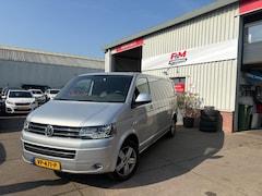 Volkswagen Transporter - 2.0 TDI L2H1 DC Comfortline DSG, airco, cruise, pdc, leder, trekhaak, navi